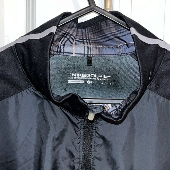 Nike Golf ECU East Carolina Pirates black Basketball Football Baseball Jacket L - Picture 3 of 5